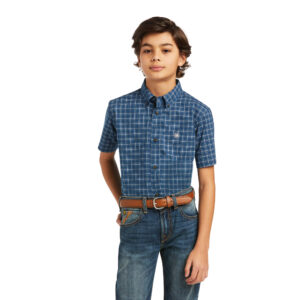 Ariat Boys Kryee Short Sleeve Shirt