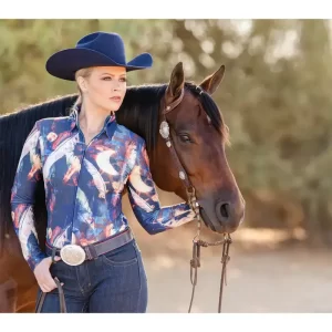 Hobby Horse Luna Show Blouse with Horse