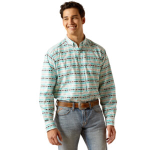 Ariat Jefferson Classic Long Sleeve Shirt Front View