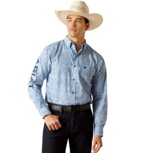 Ariat Vaughn Fitted Team Shirt Front View