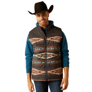 Ariat Crius Insulated Vest in Cornstalk Front