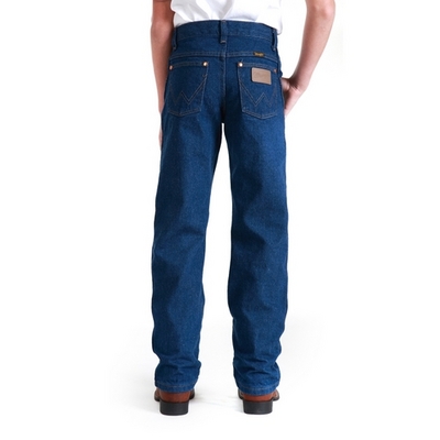 Boys Wrangler Cowboy Cut Jeans Pre-Washed Indigo - Al-Bar Ranch